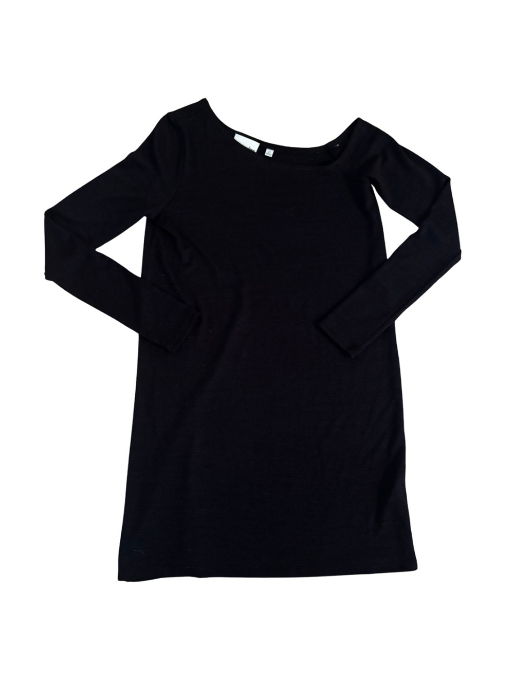 Wilfred Off-the-Shoulder Long-Sleeve Knit Dress